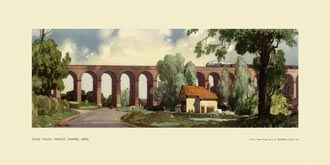 Colne Valley Viaduct, Chappel by Leonard Russell Squirrell
