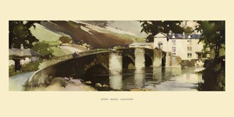 Newby Bridge by Claude Buckle