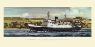 T.S.S. Duke Lancaster BR Heysham - Belfast by Claude Buckle