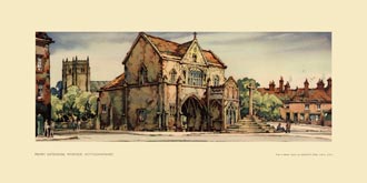Worksop, Priory Gatehouse by Kenneth Steel
