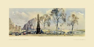 London, Cleopatra's Needle & Embankment by Jack Merriott