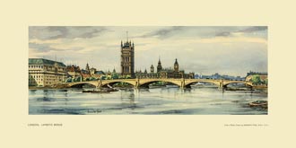 London, Lambeth Bridge by Kenneth Steel