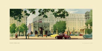 London, Marble Arch by A J Wilson