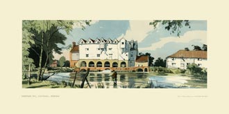 Horstead Mill, Coltishall by James Fletcher Watson