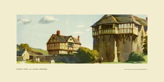 Stokesay Castle, nr Ludlow by Frank Sherwin