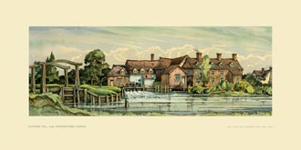 Flatford Mill, nr Manningtree by Kenneth Steel