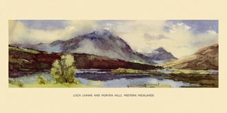 Loch Linnhe and Morven Hills by Jack Merriott