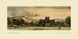 Melrose Abbey by Leonard Russell Squirrell