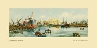 Immingham Docks by Frank Henry Algernon Mason