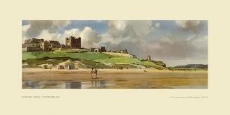 Bamburgh Castle by Leonard Russell Squirrell