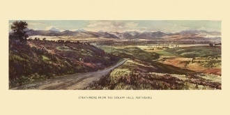 Strathmore from the Sidlaws Hills by James Mcintosh Patrick
