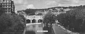 Bath, Pulteney Bridge - Great Western Railway