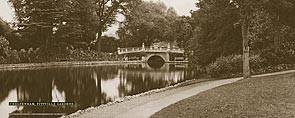 Cheltenham, Pittville Gardens [View I] - London Midland & Scottish Railway