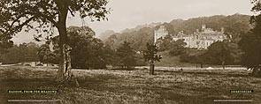 Haddon Hall From The Meadows - London Midland & Scottish Railway