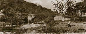 Ovoca Meeting Bridge - London Midland & Scottish Railway