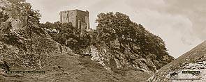 Peveril Castle, Castleton - London Midland & Scottish Railway