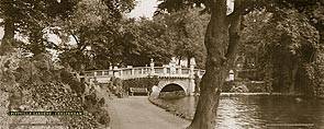 Cheltenham, Pittville Gardens [View II] - London Midland & Scottish Railway