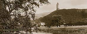 Stirling, Wallace Monument - London Midland & Scottish Railway