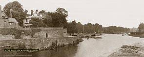 Chester, River Walk, Dee & Groves - London Midland & Scottish Railway