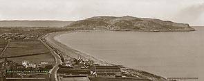 Llandudno, From Little Orme - London Midland & Scottish Railway
