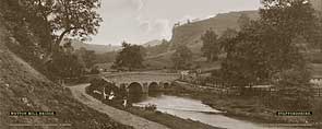 Wetton Mill Bridge - London Midland & Scottish Railway