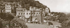 Gwrych Castle, Abergele - London Midland & Scottish Railway