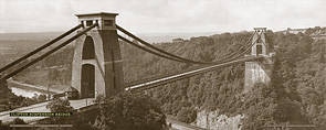 Clifton Suspension Bridge - London Midland & Scottish Railway