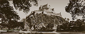 Edinburgh Castle - London Midland & Scottish Railway