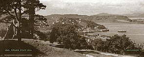 Oban, Towards Pulpit Hill - London Midland & Scottish Railway