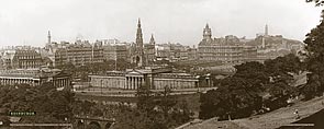 Edinburgh [from Castle] - London Midland & Scottish Railway