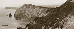 Sidmouth [Cliffs] - London Midland & Scottish Railway