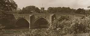 Cromford Bridge & Church - London Midland & Scottish Railway