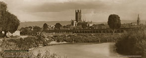 Gloucester Cathedral - London Midland & Scottish Railway