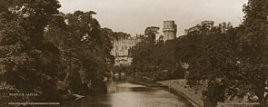 Warwick Castle [View I] - London Midland & Scottish Railway