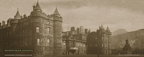 Edinburgh, Holyrood Palace - London Midland & Scottish Railway