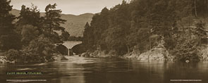 Pitlochry, Cluny Bridge - London Midland & Scottish Railway