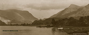 Llyn Padarn, Llanberis - London Midland & Scottish Railway