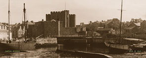 Castle Rushen, Isle of Man - London Midland & Scottish Railway