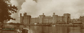 Caernarvon Castle III - London Midland & Scottish Railway