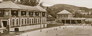 Grange Over Sands, Bathing Pool - London Midland & Scottish Railway