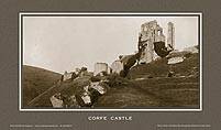 Corfe Castle [View II] - Southern Railway