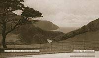 Lynton From Lee Abbey - Southern Railway