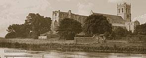 Christchurch Priory - Southern Railway