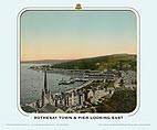 Rothesay Town & Pier Looking E, - Caledonian Railway