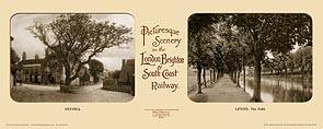 Lewes, The Pells - London Brighton S. Coast Railway