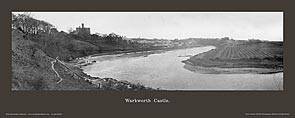 Warkworth Castle - North Eastern Railway