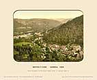 Bettws-Y-Coed, General View - Photochrom (various railways)