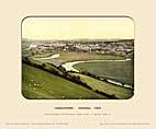 Carmarthen, General View - Photochrom (various railways)