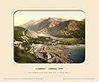 Llanberis, General View - Photochrom (various railways)