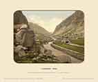Llanberis Pass - Photochrom (various railways)